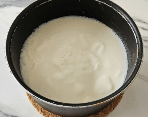 Panna-cotta aux Abricots - étape 3
