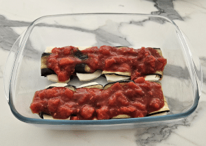 Roulé d'Aubergines à la Mozzarella - étape 15
