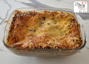 Lasagne de Bœuf au Poivron et Ricotta