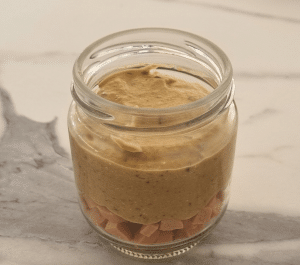 Verrine de Poulet et d'Aubergine - étape 4