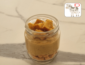 Verrine de Poulet et d'Aubergine