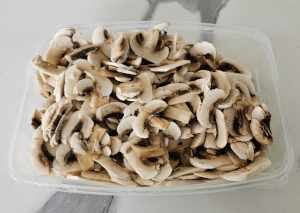 Lasagne au Porc et aux Champignons de Paris - étape 2