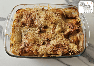 Lasagne au Porc et aux Champignons de Paris