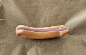 Saucisse à l'Alsacienne - étape 1