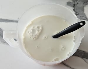 Yaourt nature pauvre en lactose - étape 4