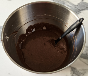 Bûche meringuée au Chocolat noir - étape 20