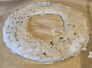 Couronne des Rois aux Pépites de Chocolat noir - étape 5