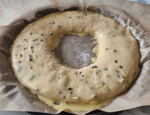 Couronne des Rois aux Pépites de Chocolat noir - étape 6