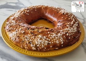 Couronne des Rois aux Pépites de Chocolat noir