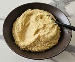 Houmous à ma façon - étape 2