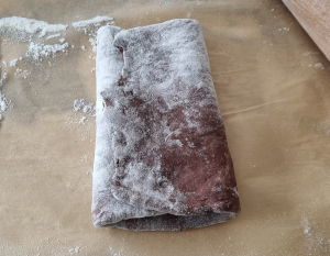 Croissant bicolore - étape 17