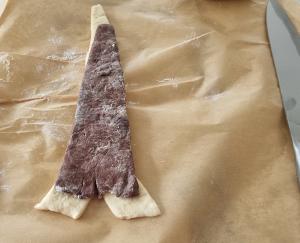 Croissant bicolore - étape 24