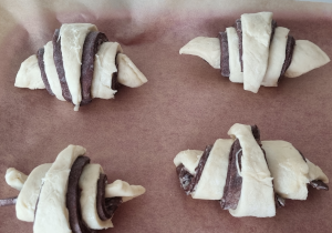 Croissant bicolore - étape 26