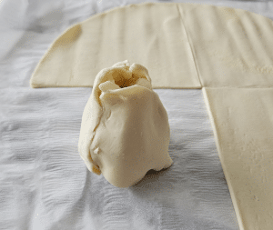 Poire feuilletée au cœur Chocolat noir - étape 7