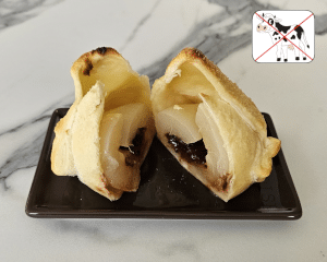 Poire feuilletée au cœur Chocolat noir