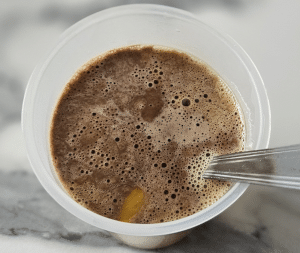 Crème aux œufs au Chocolat noir - étape 3