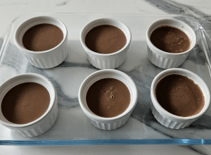 Crème aux œufs au Chocolat noir - étape 6