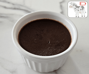 Crème aux œufs au Chocolat noir