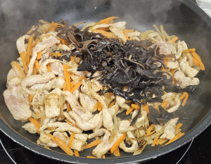 Soba sauté au Porc - étape 7