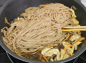 Soba sauté au Porc - étape 9