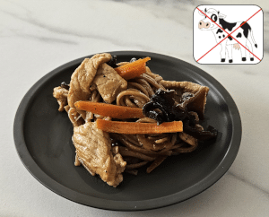 Soba sauté au Porc