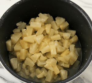 Tiramisu à l'Ananas caramélisé - étape 2