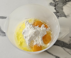 Crêpes sans gluten aux Champignons - étape 1