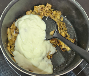 Crêpes sans gluten aux Champignons - étape 10