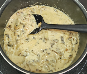 Crêpes sans gluten aux Champignons - étape 13
