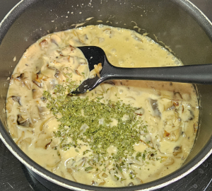 Crêpes sans gluten aux Champignons - étape 14
