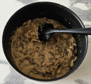 Crêpes sans gluten aux Champignons - étape 15