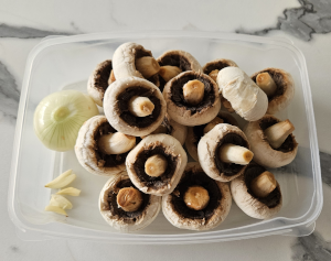 Crêpes sans gluten aux Champignons - étape 4