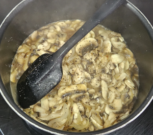 Crêpes sans gluten aux Champignons - étape 9