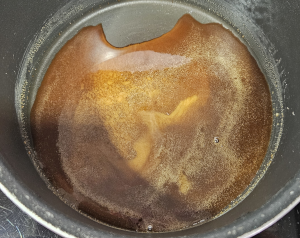Flan renversé au Caramel - étape 2