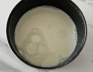 Flan renversé au Caramel - étape 4