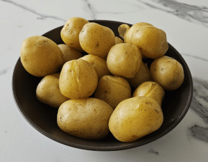 Pomme de terre en Persillade - étape 1