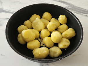 Pomme de terre en Persillade - étape 3
