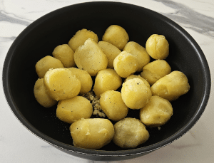 Pomme de terre en Persillade - étape 4