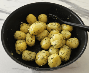 Pomme de terre en Persillade - étape 6