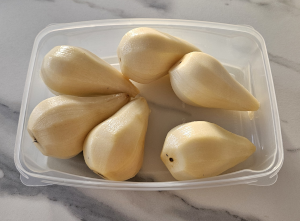 Tatin de Poire aux Noix de Pécan - étape 1