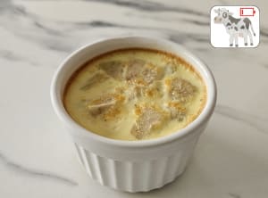 Crème aux Œufs à la Poire
