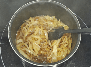Oignons confits au Vinaigre Balsamique - étape 4