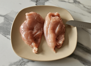 Poulet à la Parmesane - étape 1