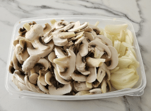 Rigatoni et Aiguillettes de Poulet au Parmesan - étape 2