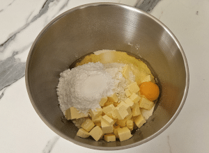 Sablés fourrés au Caramel au Beurre salé - étape 1