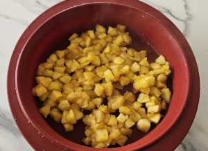 Clafoutis aux Pommes caramélisées - étape 10