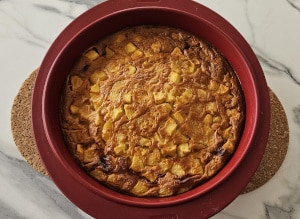 Clafoutis aux Pommes caramélisées - étape 12