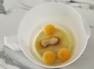 Clafoutis aux Pommes caramélisées - étape 4