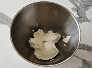 Ganache de Mascarpone pour Layer cake - étape 1