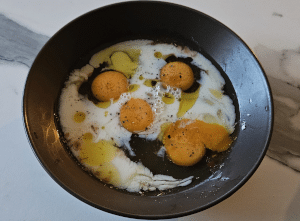 Pain perdu à la Tomate et au Chèvre - étape 10